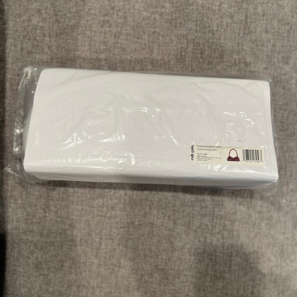 Cult Gaia Brown Dulce Shoulder Bag with Gold Chain Strap NWT - Picture 7 of 8